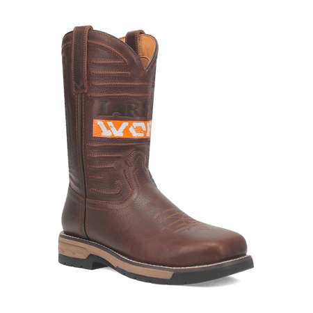 WORKHORSE LEATHER BOOT - BROWN