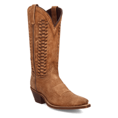 Laredo Men's Garrett Distressed Black Western Boots - Pull-On Leather Cowboy Boots (Style 68407)