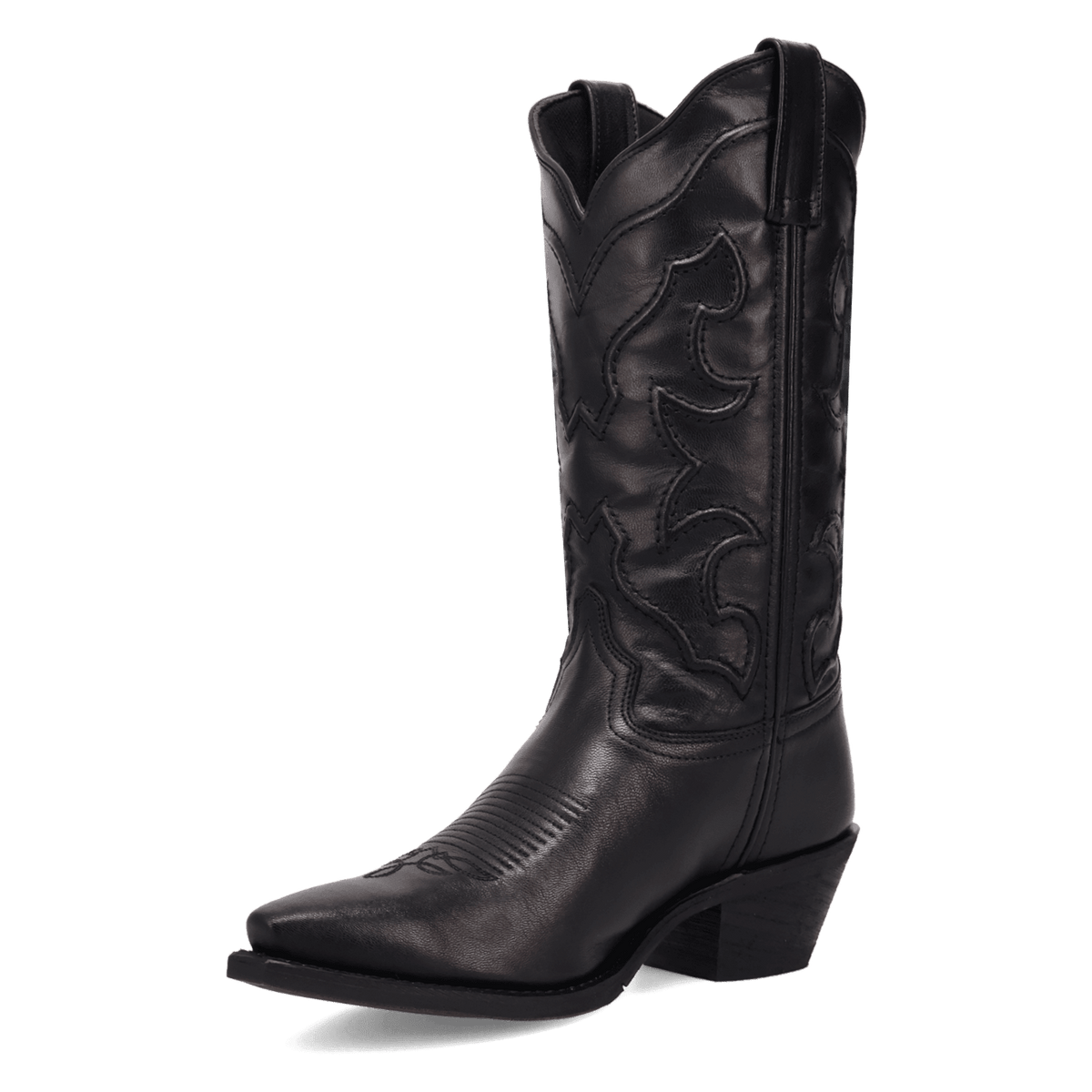 reva wide calf leather boot 225 degree angle