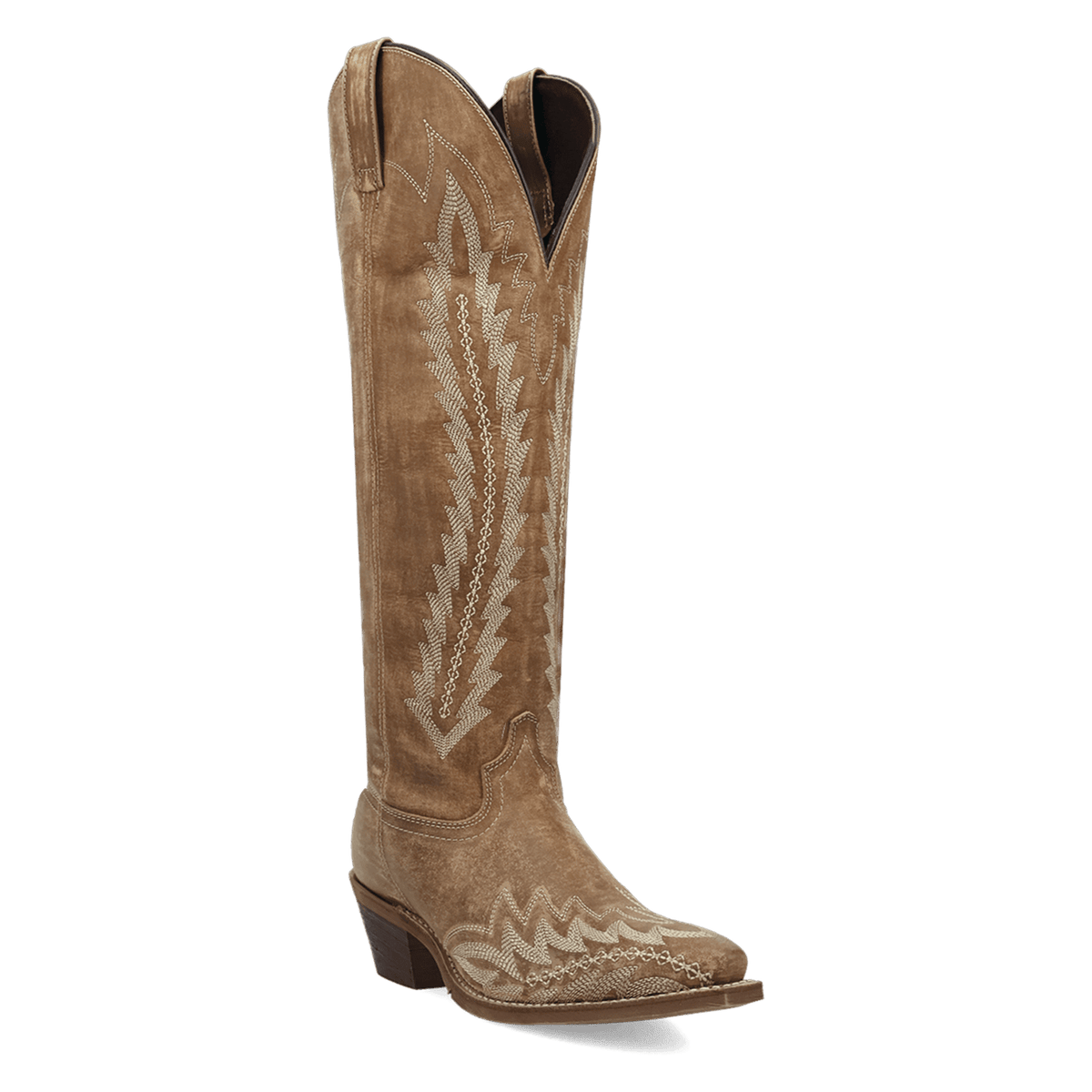 roxelle wide calf leather boot 45 degree angle