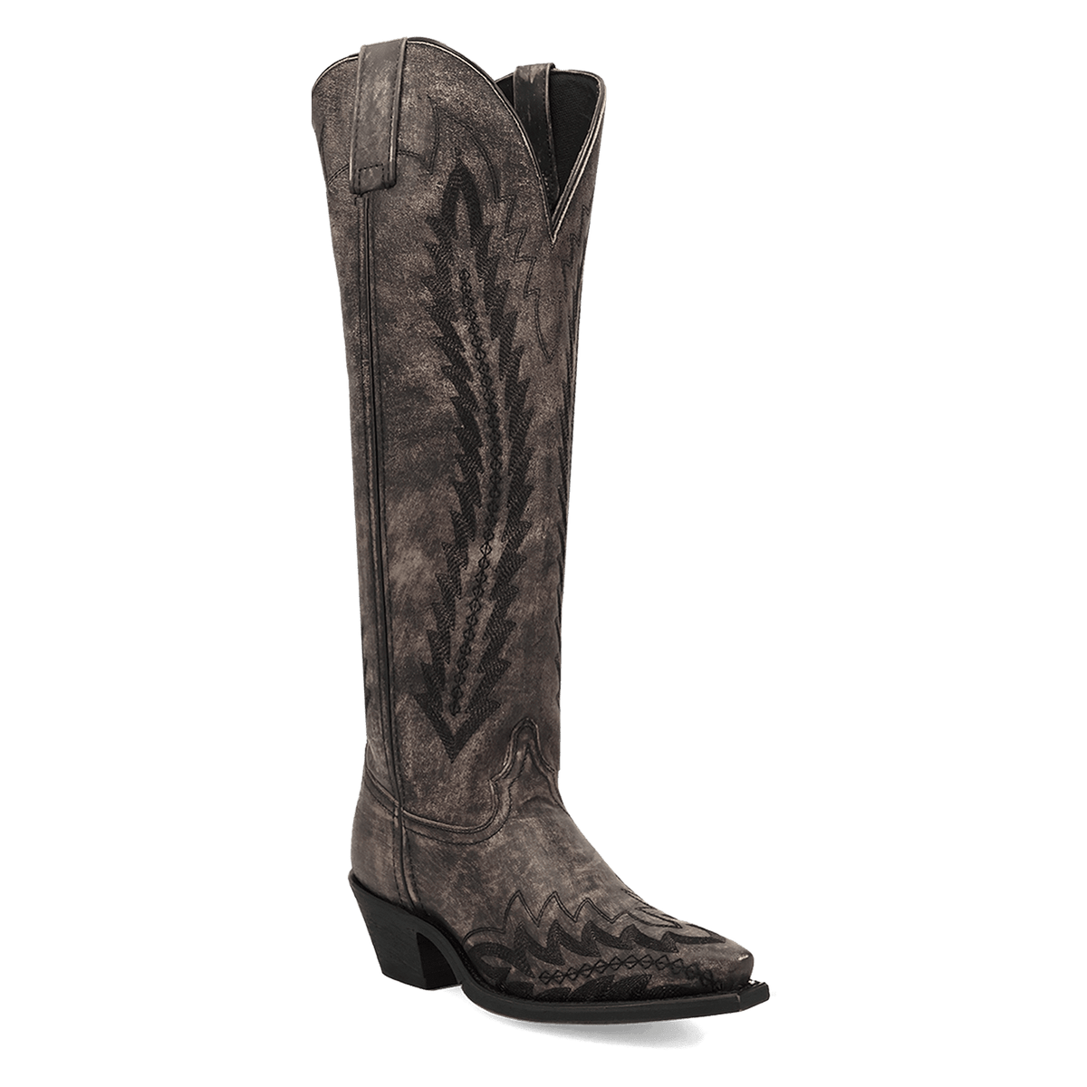 roxelle wide calf leather boot 45 degree angle
