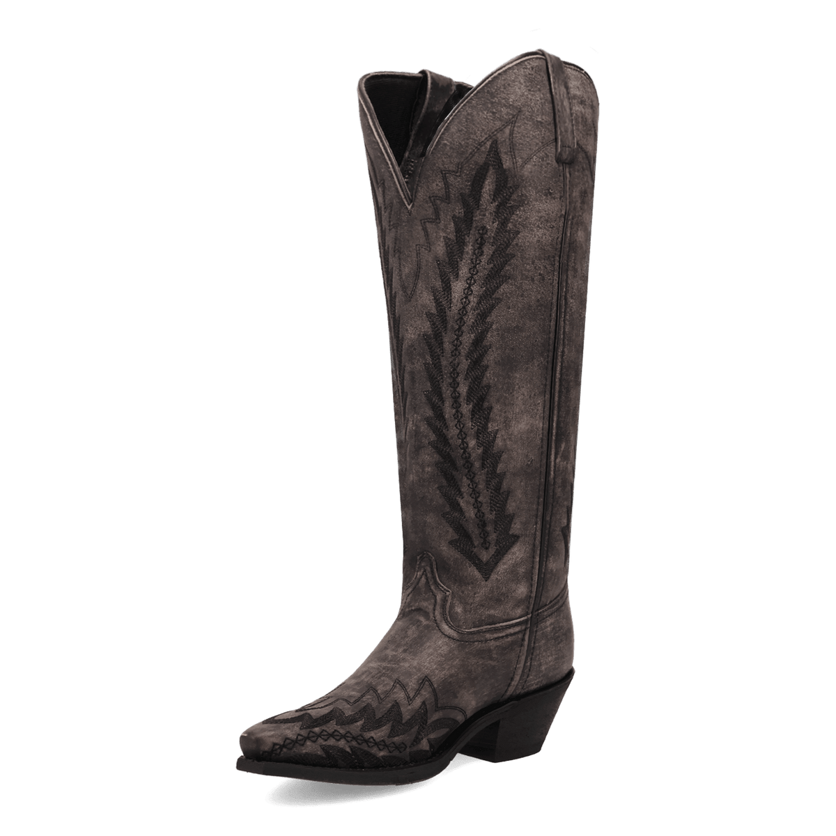 roxelle wide calf leather boot 225 degree angle