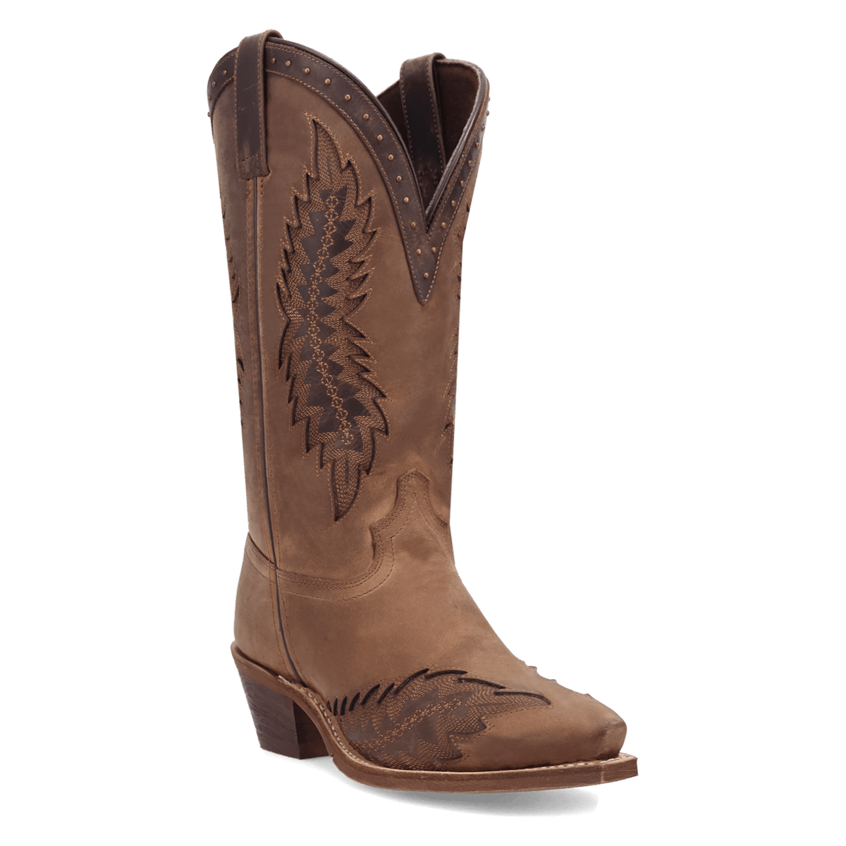 coyote creek wide calf leather boot 45 degree angle