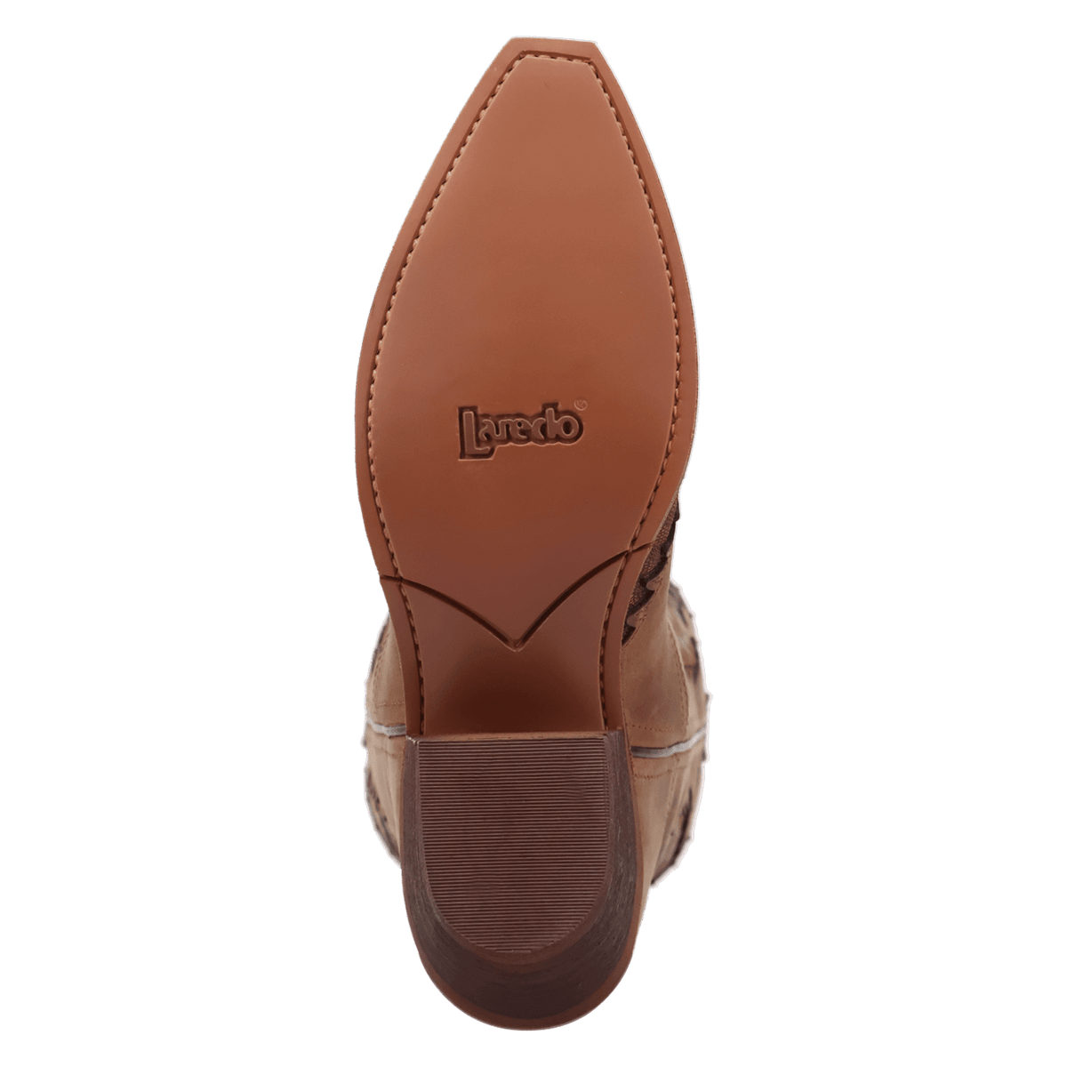 coyote creek wide calf leather boot outsole angle