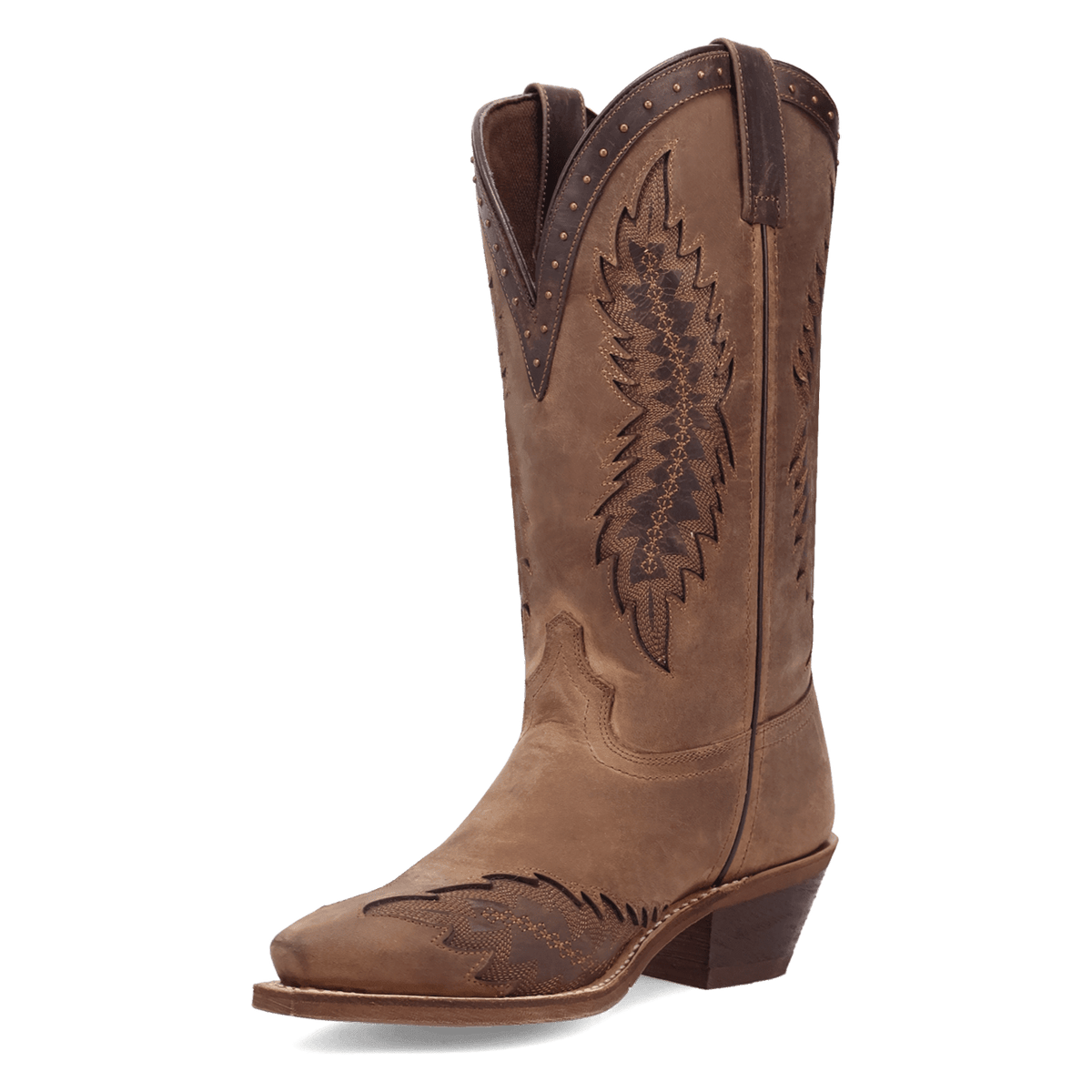 coyote creek wide calf leather boot 225 degree angle