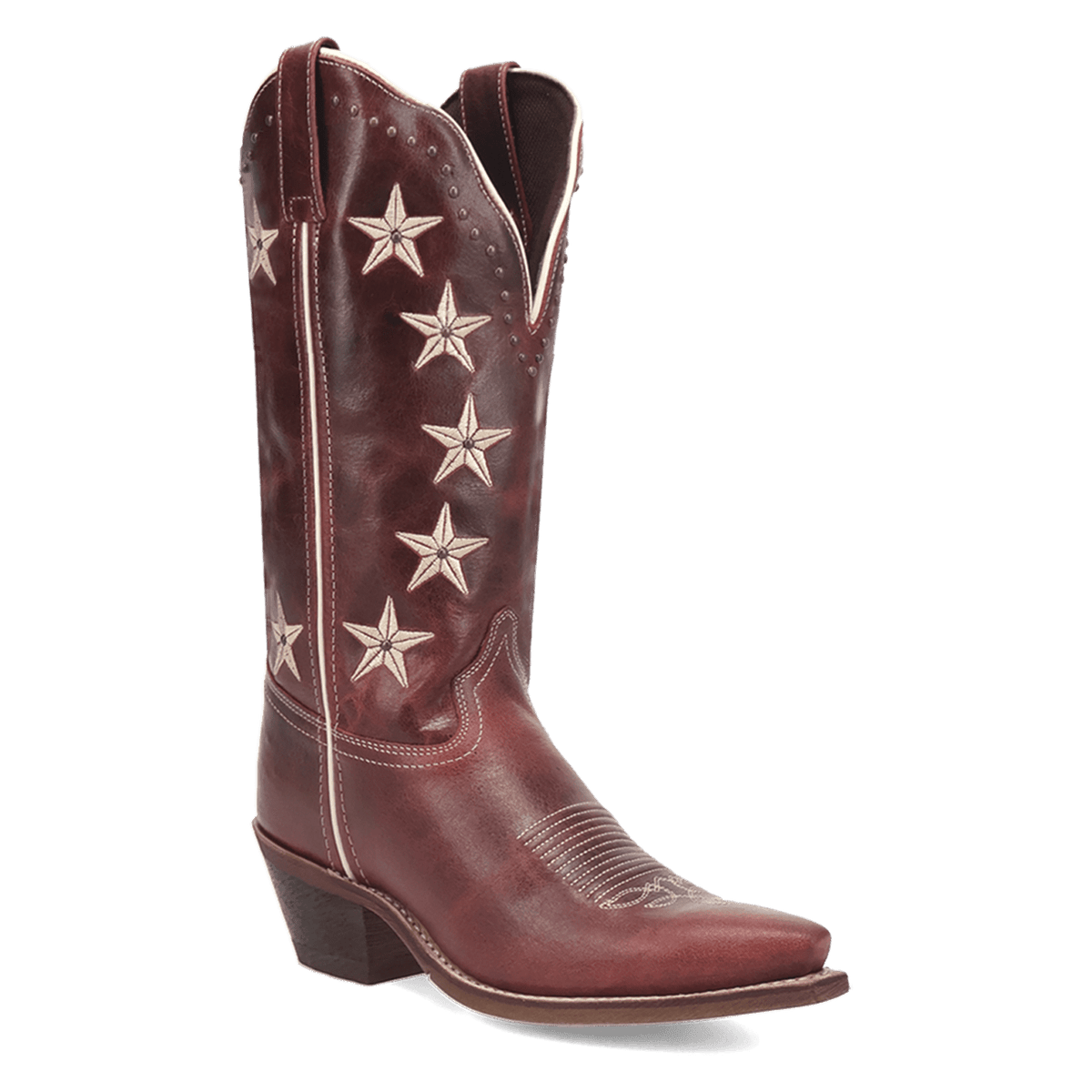 serenade leather boot 45 degree angle