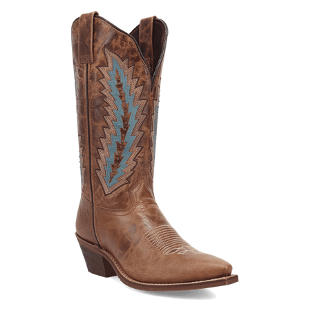 Bottes Western Laredo Hawke Marron (12-EW Bottes Western Laredo Hawke Marron (12-EW