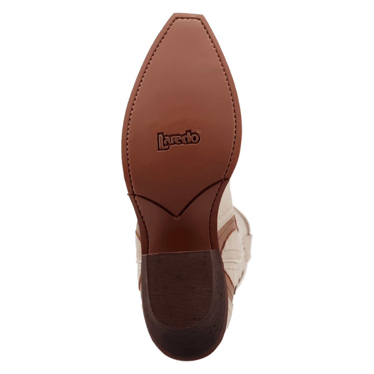 honky-tonk halo leather boot outsole angle