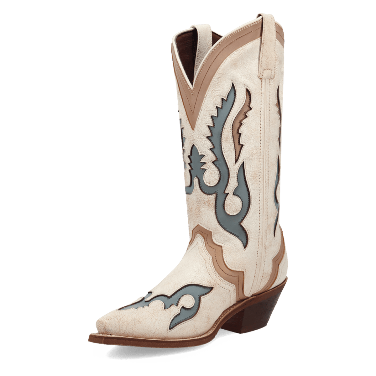 honky-tonk halo leather boot 225 degree angle