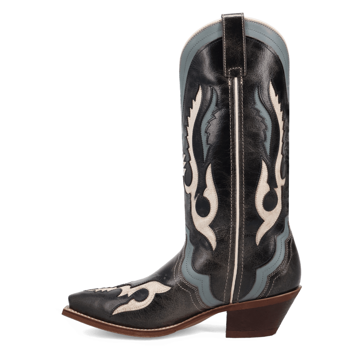 honky-tonk halo leather boot 135 degree outside angle