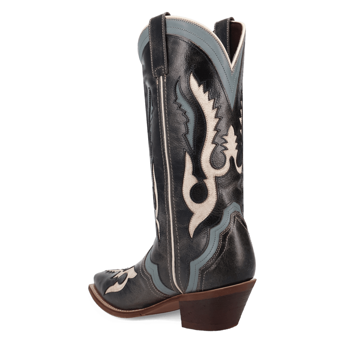 honky-tonk halo leather boot 270 degree angle