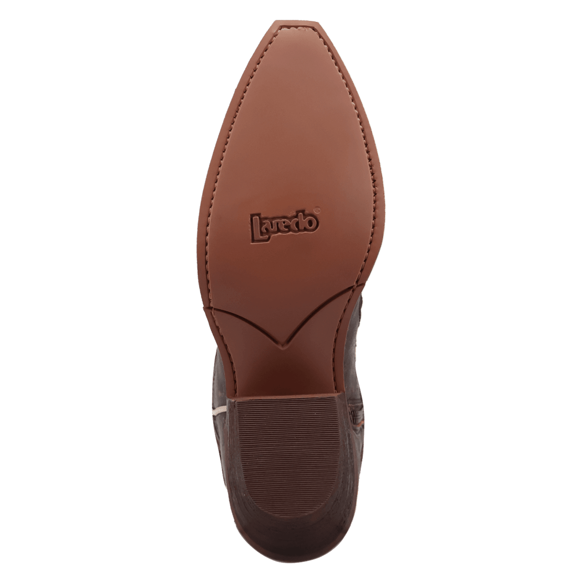 wild petal leather bootie outsole angle