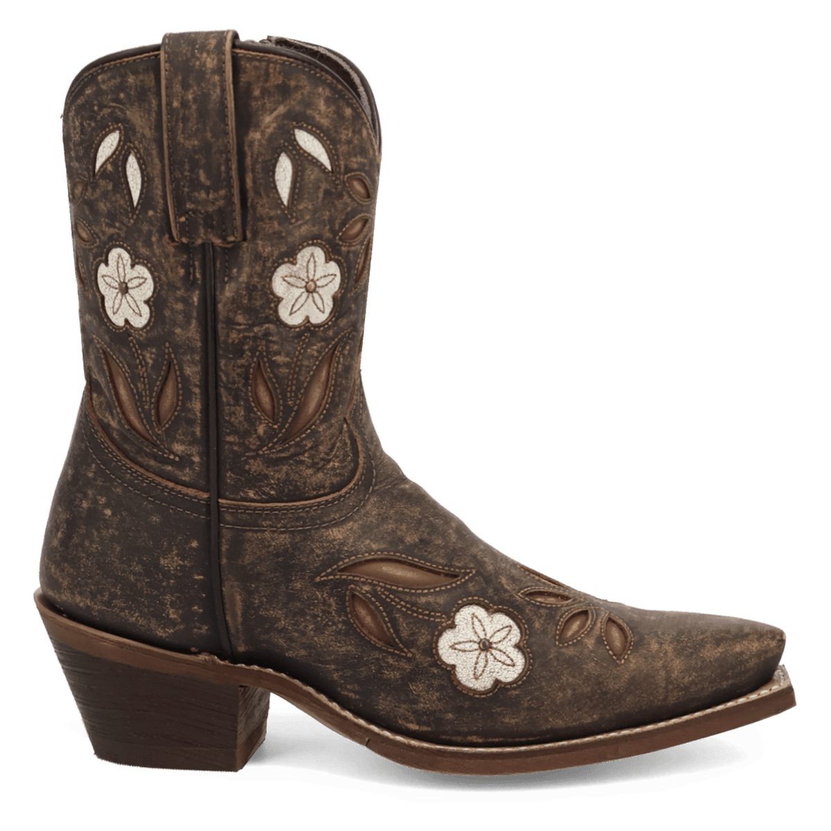 wild petal leather bootie 90 degree inside angle