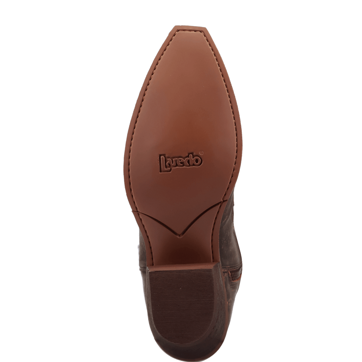 wild petal leather bootie outsole angle