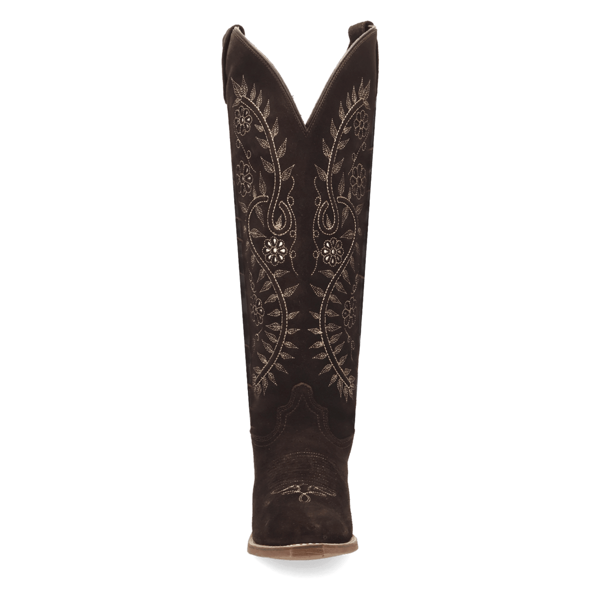 solara suede leather boot front angle