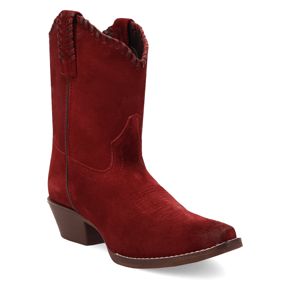 whitley suede leather bootie 45 degree angle