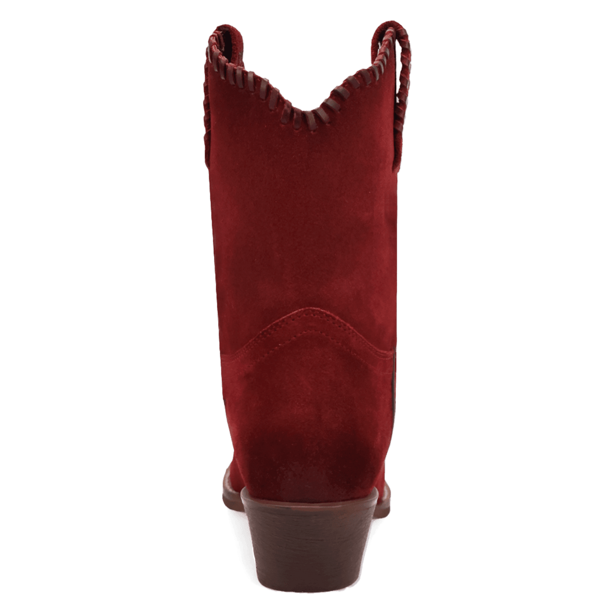 whitley suede leather bootie 180 degree back angle
