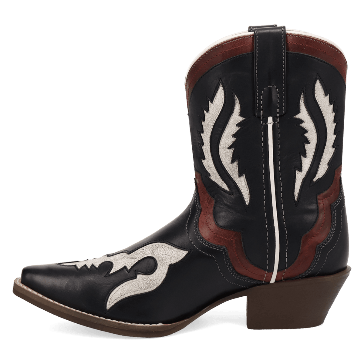 wrenly leather bootie 135 degree outside angle
