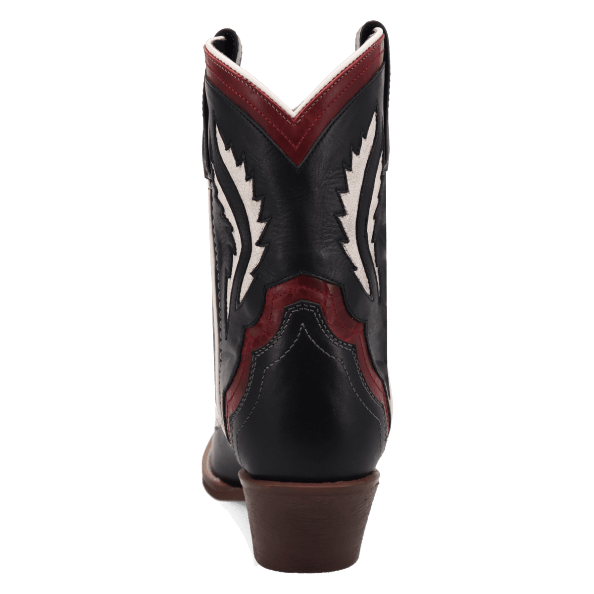wrenly leather bootie 180 degree back angle