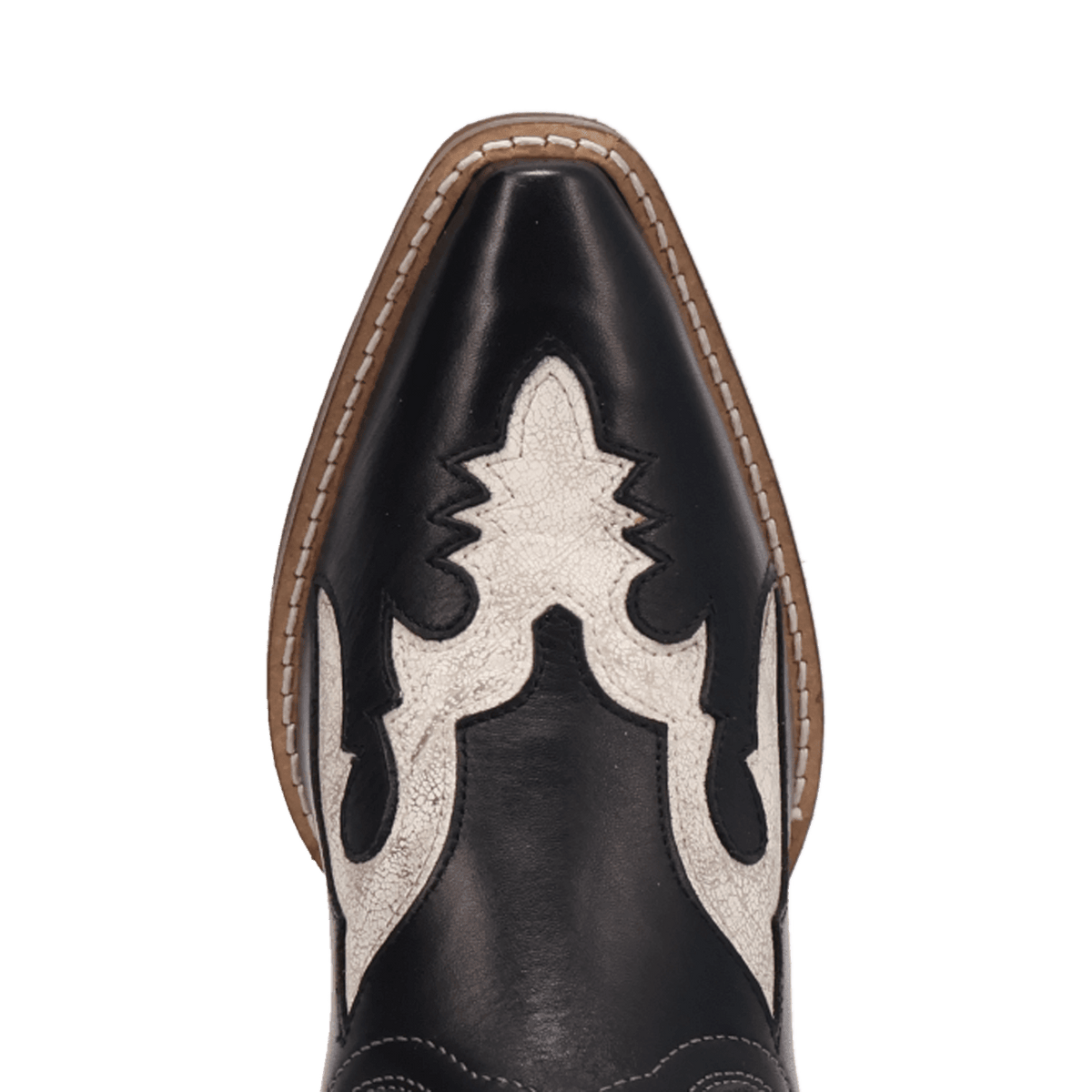 wrenly leather bootie toe angle