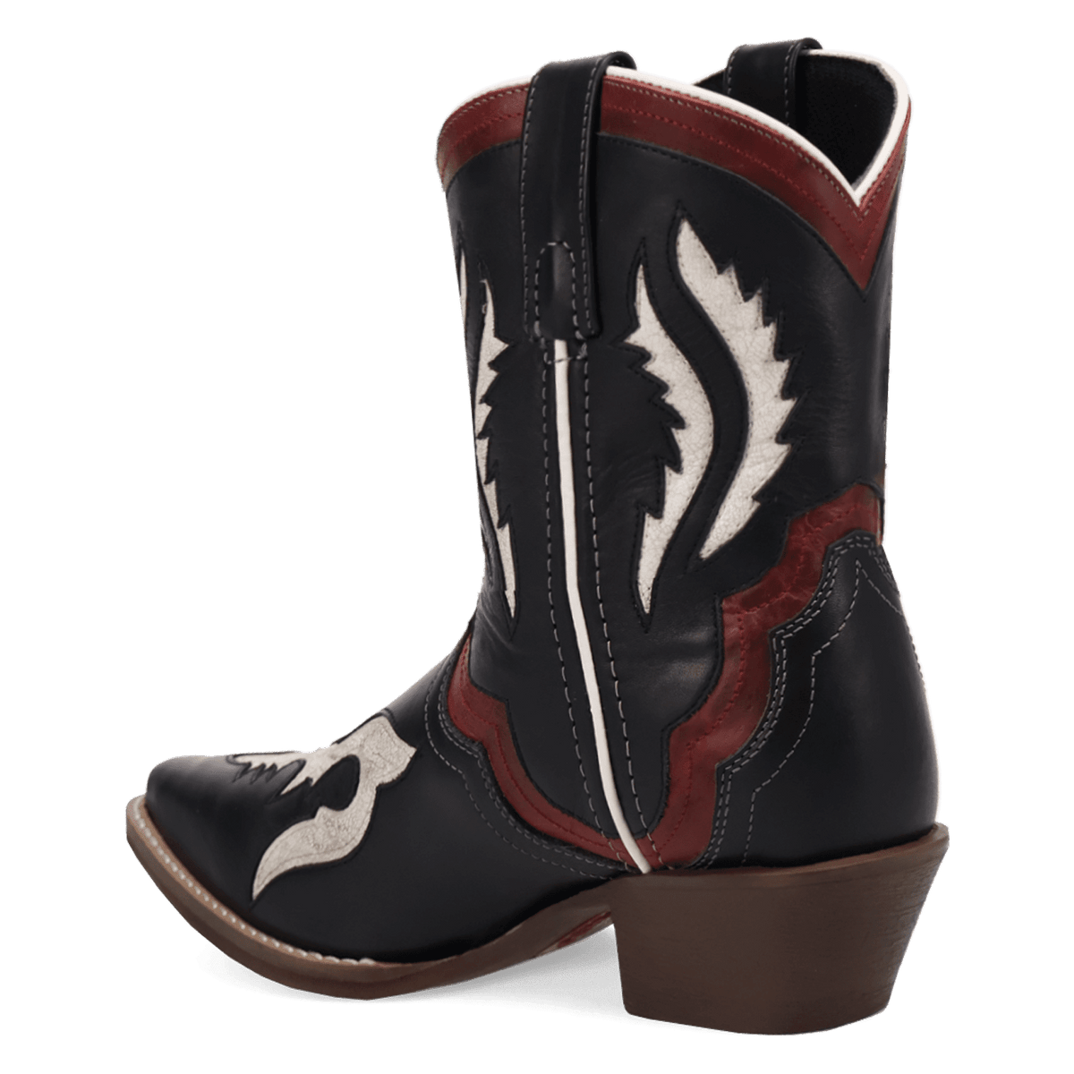 wrenly leather bootie 270 degree angle
