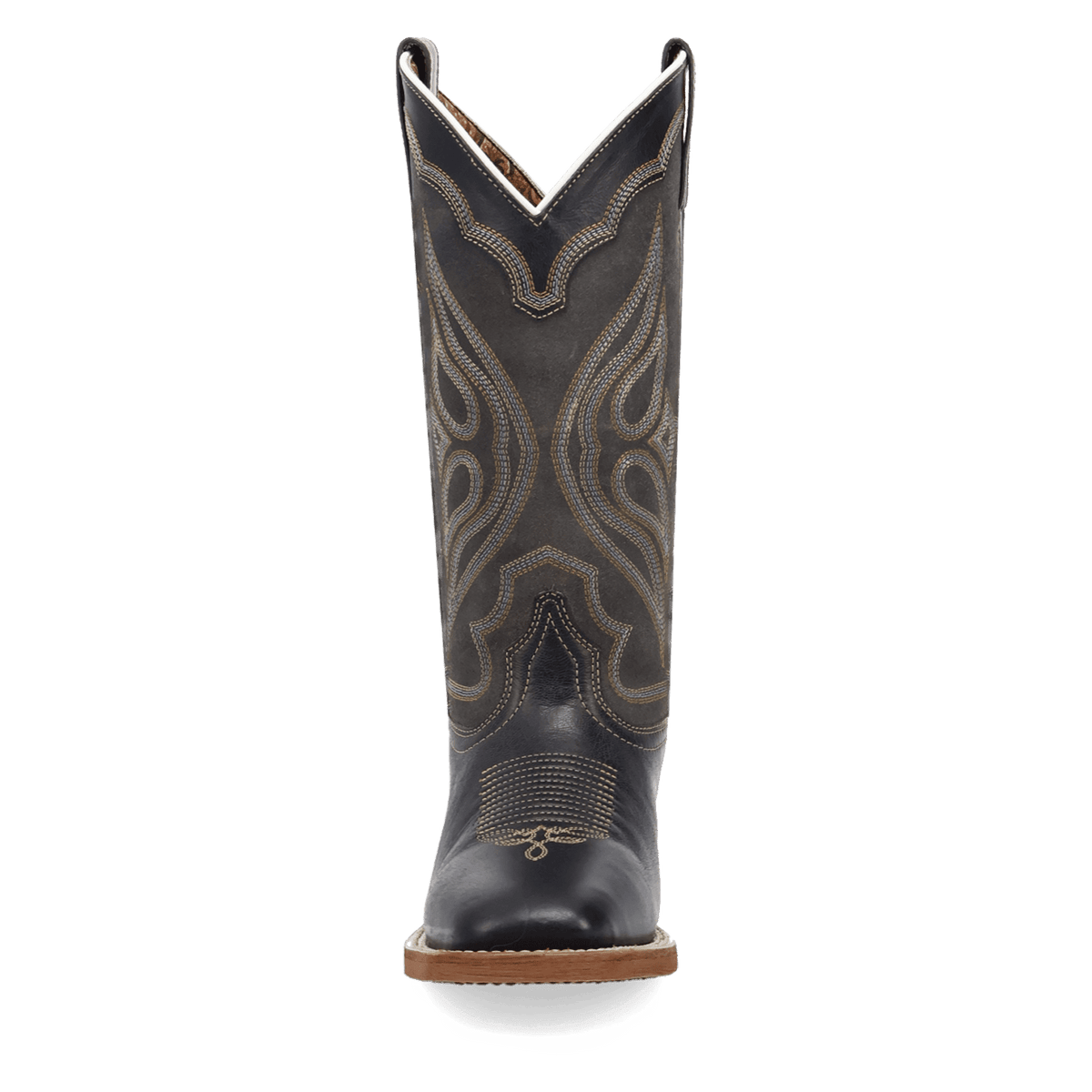iron belle leather boot front angle