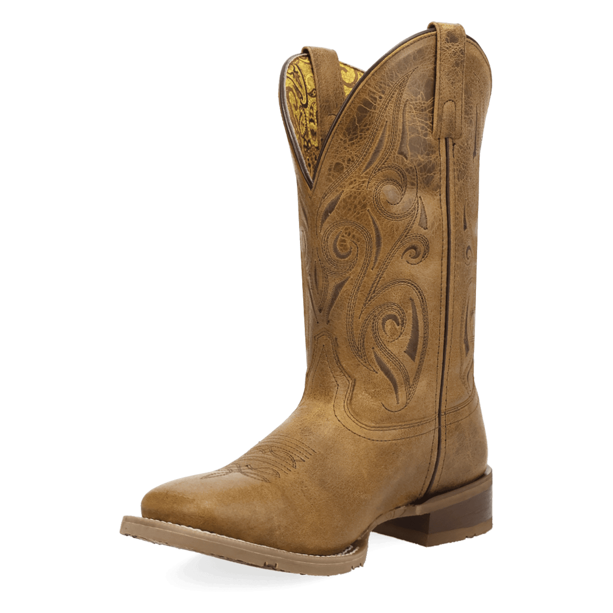 emberlynn leather boot 225 degree angle