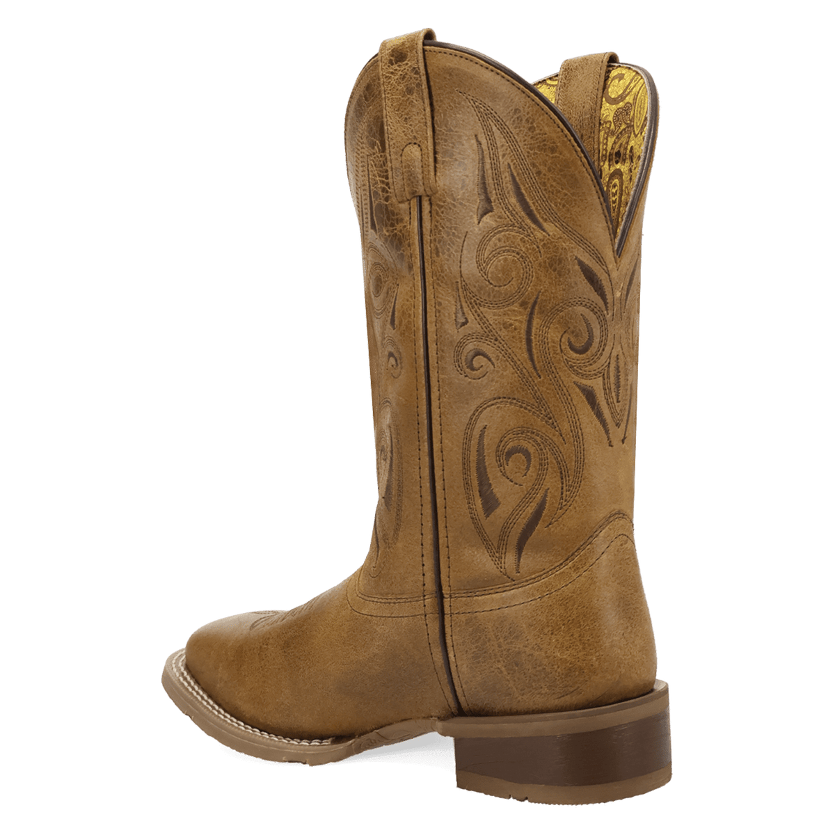 emberlynn leather boot 270 degree angle