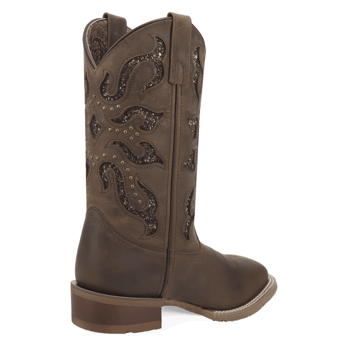 lonestar lace leather boot 315 degree angle