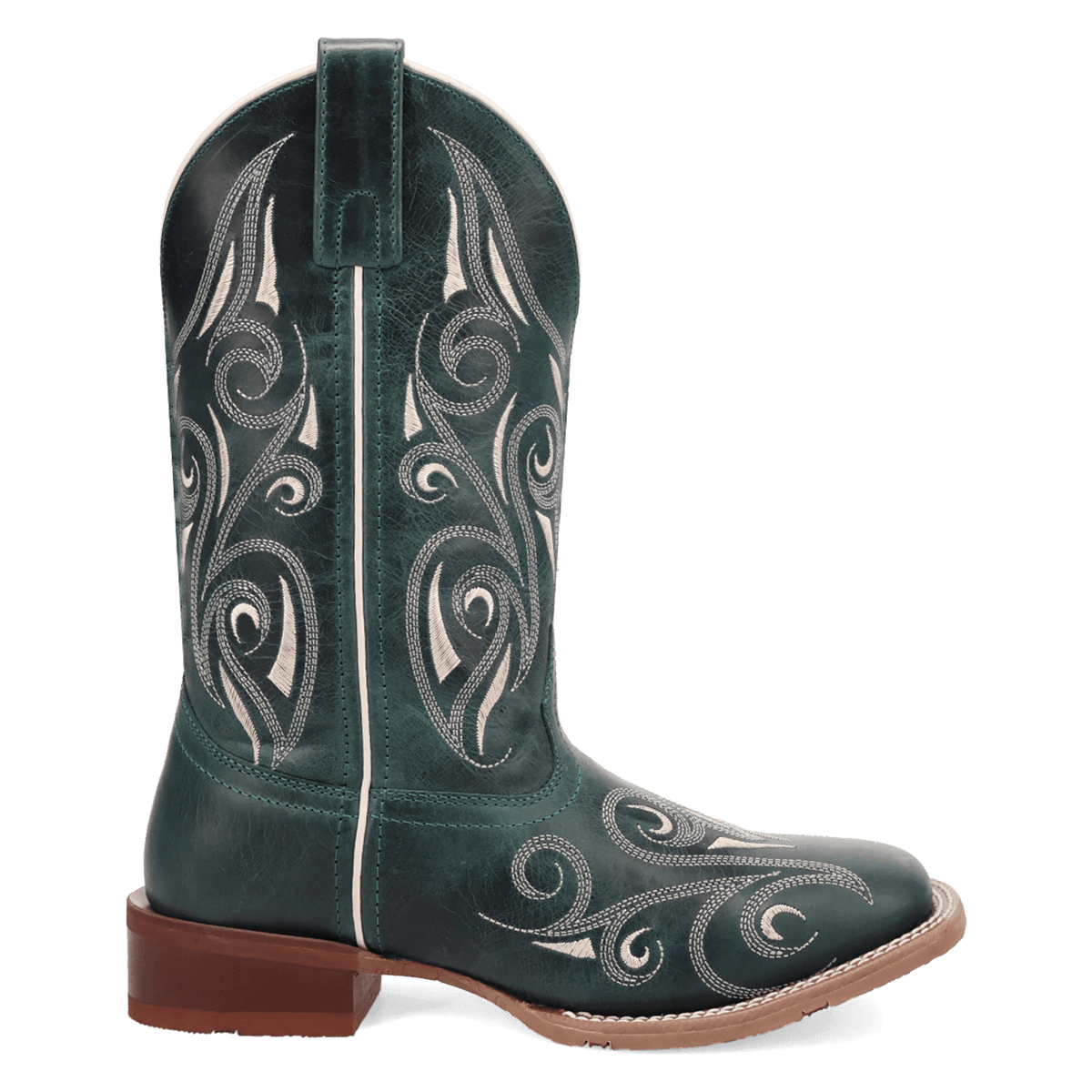 spurred leather boot 90 degree inside angle