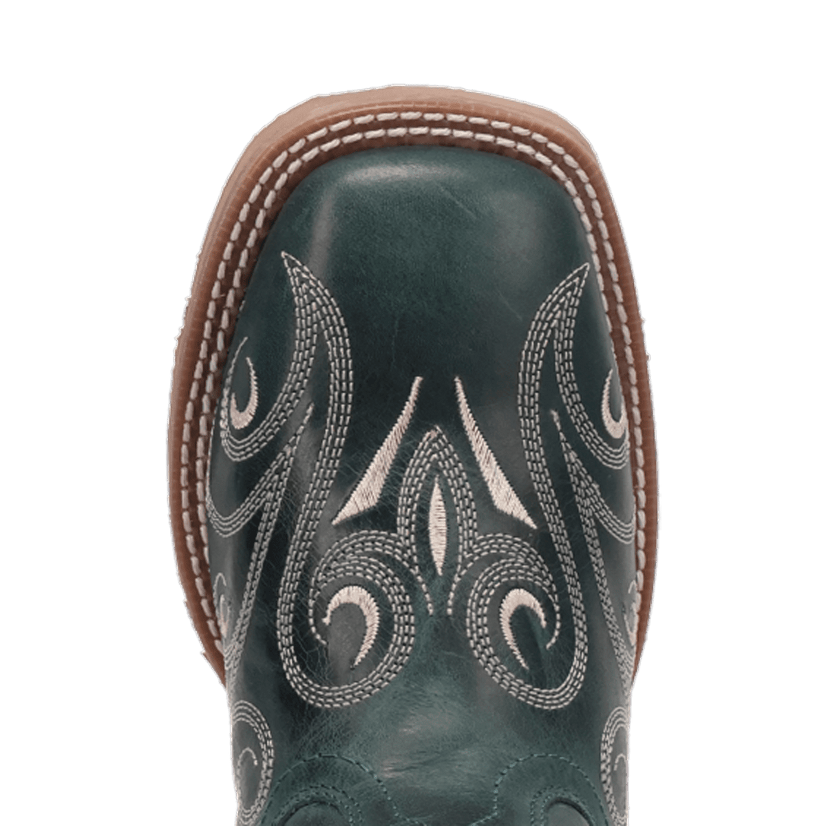 spurred leather boot toe angle