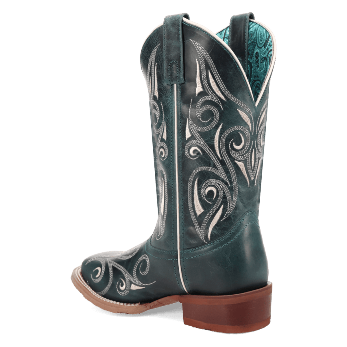 spurred leather boot 270 degree angle