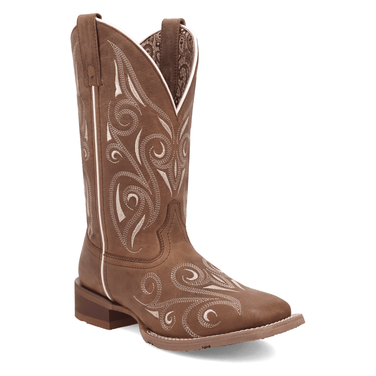 spurred leather boot 45 degree angle