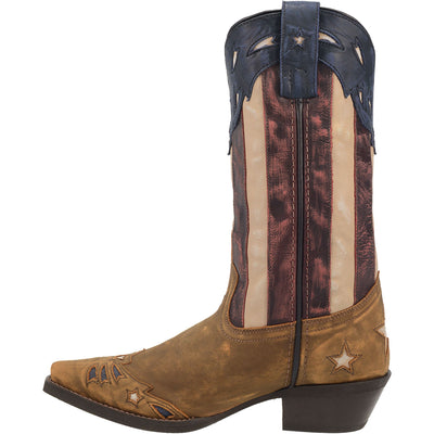 KEYES STARS AND STRIPES LEATHER BOOT Preview #3