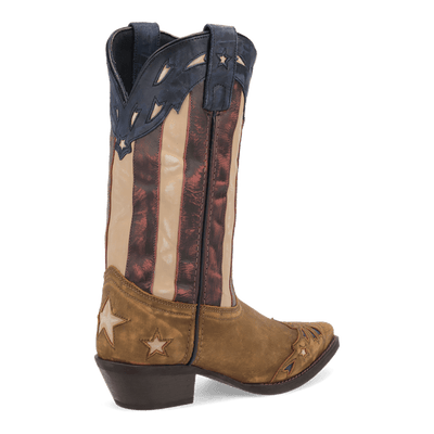 KEYES STARS AND STRIPES LEATHER BOOT Preview #17