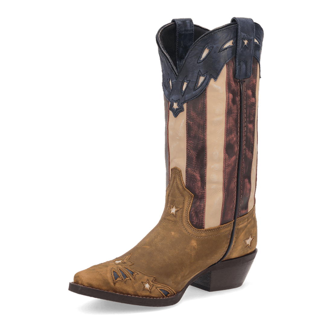KEYES STARS AND STRIPES LEATHER BOOT Preview #15
