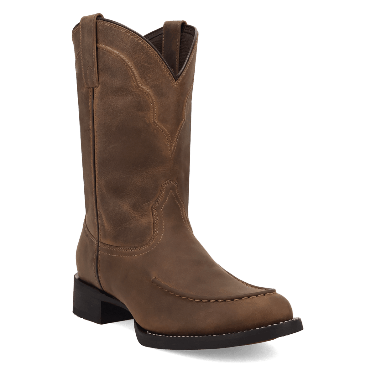 texoma leather boot 45 degree angle