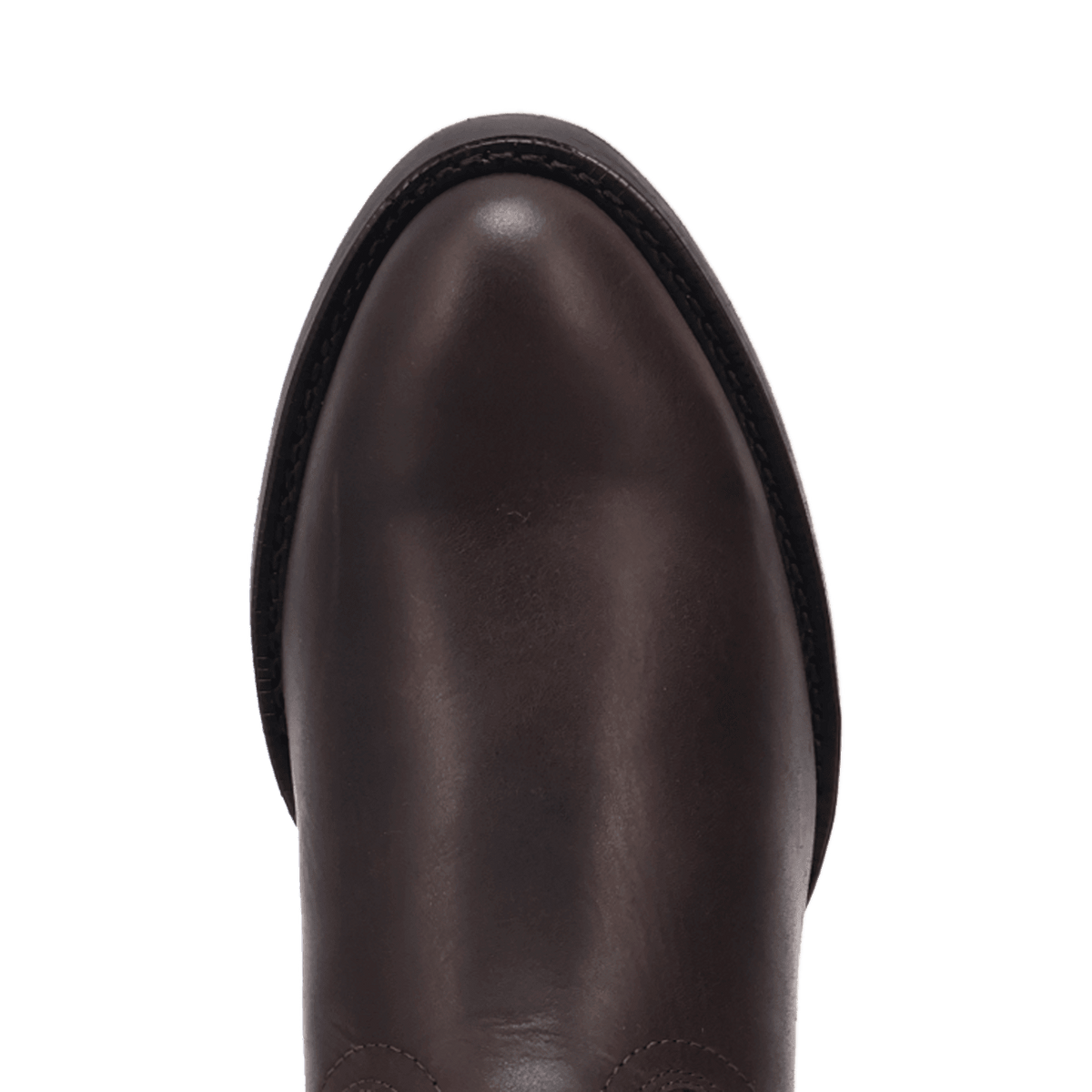 league leather boot toe angle