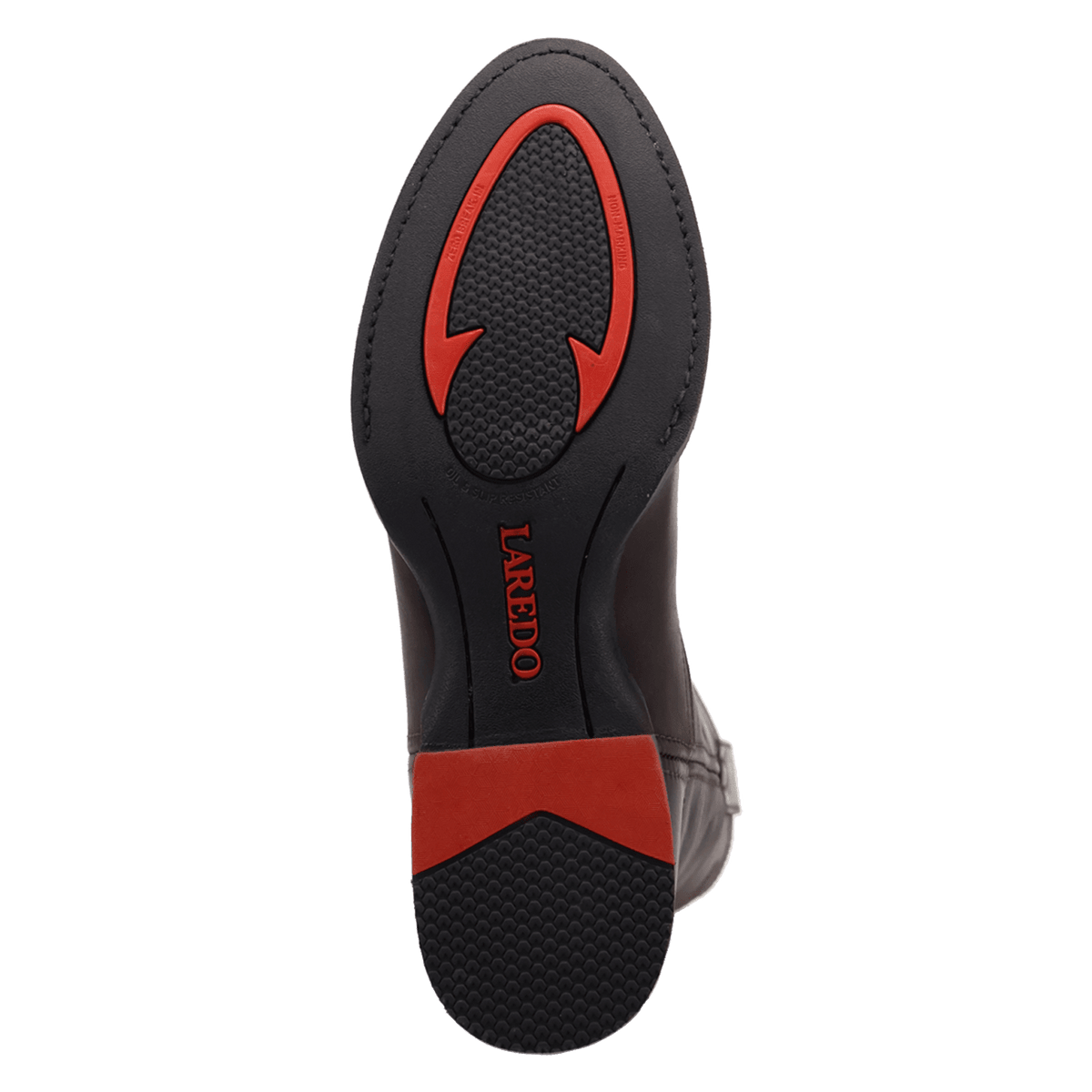league leather boot outsole angle