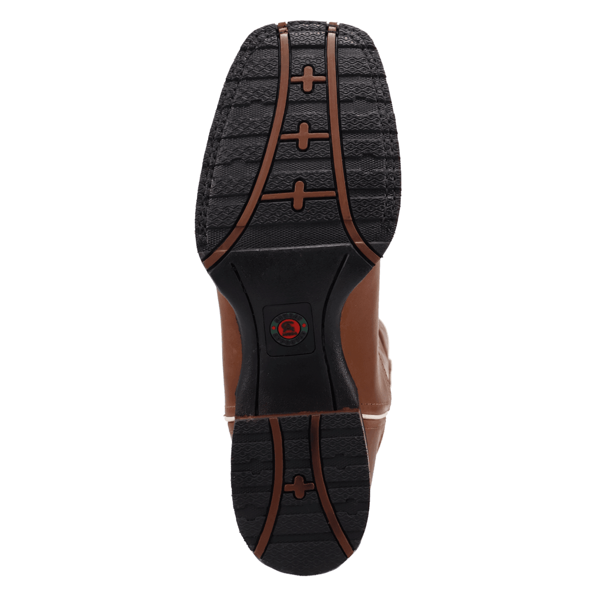 highway man leather boot outsole angle