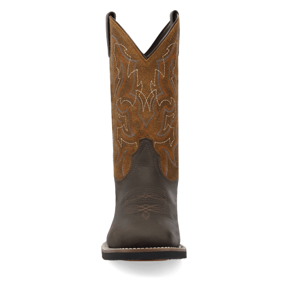 chisholm leather boot front angle