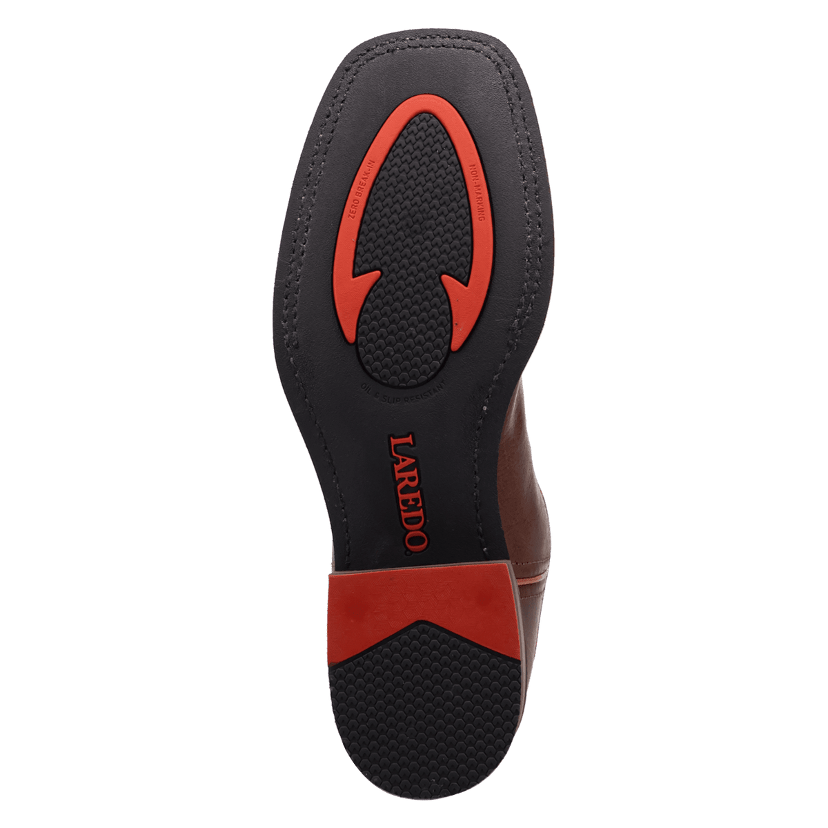 decatur leather boot outsole angle
