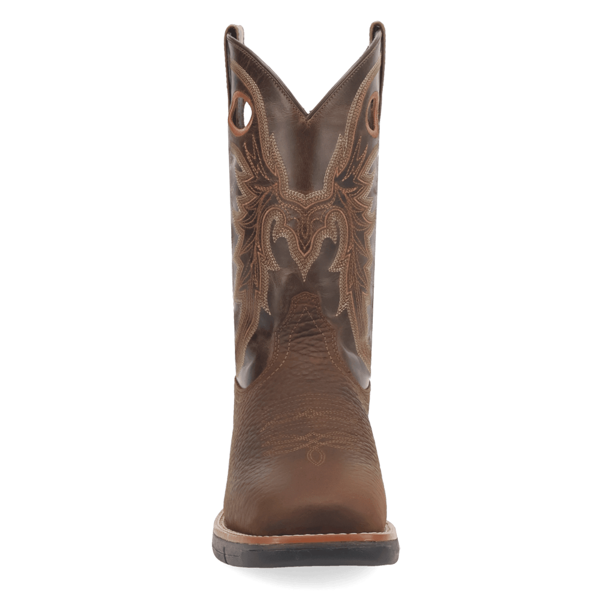alloy leather boot front angle